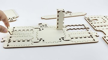 Roadkill: Nesting Laser-Cut Objects for Fast Assembly