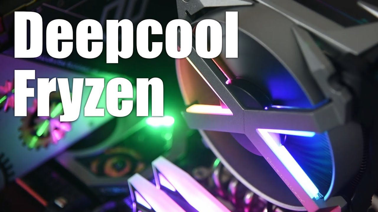 Deepcool GamerStorm Fryzen - Frozen or Fried Ryzen? - YouTube