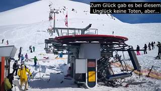Skilift Unfall in Georgien- 10 Verletzte- 2 Perspektiven