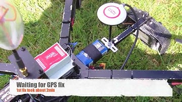 DJI Naza GPS first test