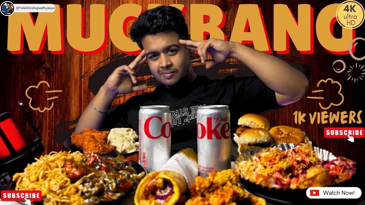 ONLY ON STREAT FOOD MUCKBANG,CHICKENPOPCORN,CHICKEN MANCHORIAN,KURKURE MOMOS,MIX CHOWMIN,ETC.