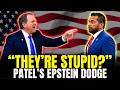 Schiff EXPOSES Kash Patel’s Epstein Dodge — Then Patel LOSES IT