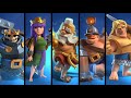 All champion deploy super and death sounds in clash royale