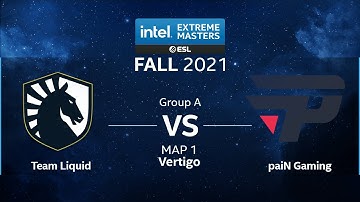 CS:GO - Team Liquid vs. paiN Gaming [Vertigo] Map 1 - IEM Fall 2021 - Group A - NA