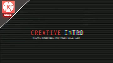 How to make 3d intro on android with kinemaster for youtube videos | kinemaster tutorial