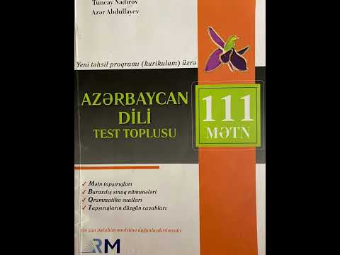 RM nesriyyati 111metn Azerbaycan dili