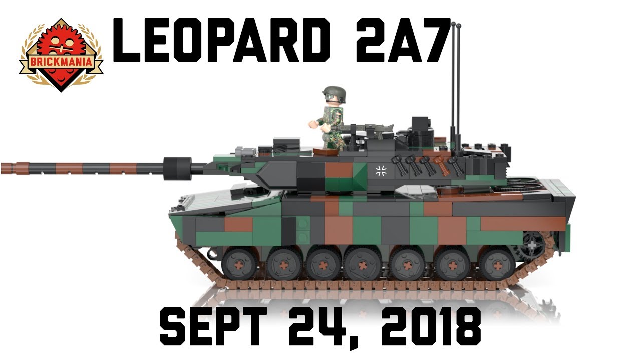 T-80BVM – Main Battle Tank - Custom Lego - In The Designer's