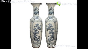 Những mẫu lộc bình tứ quý Tùng Cúc Trúc Mai Đẹp - Lộc Bình tứ quý Bát Tràng