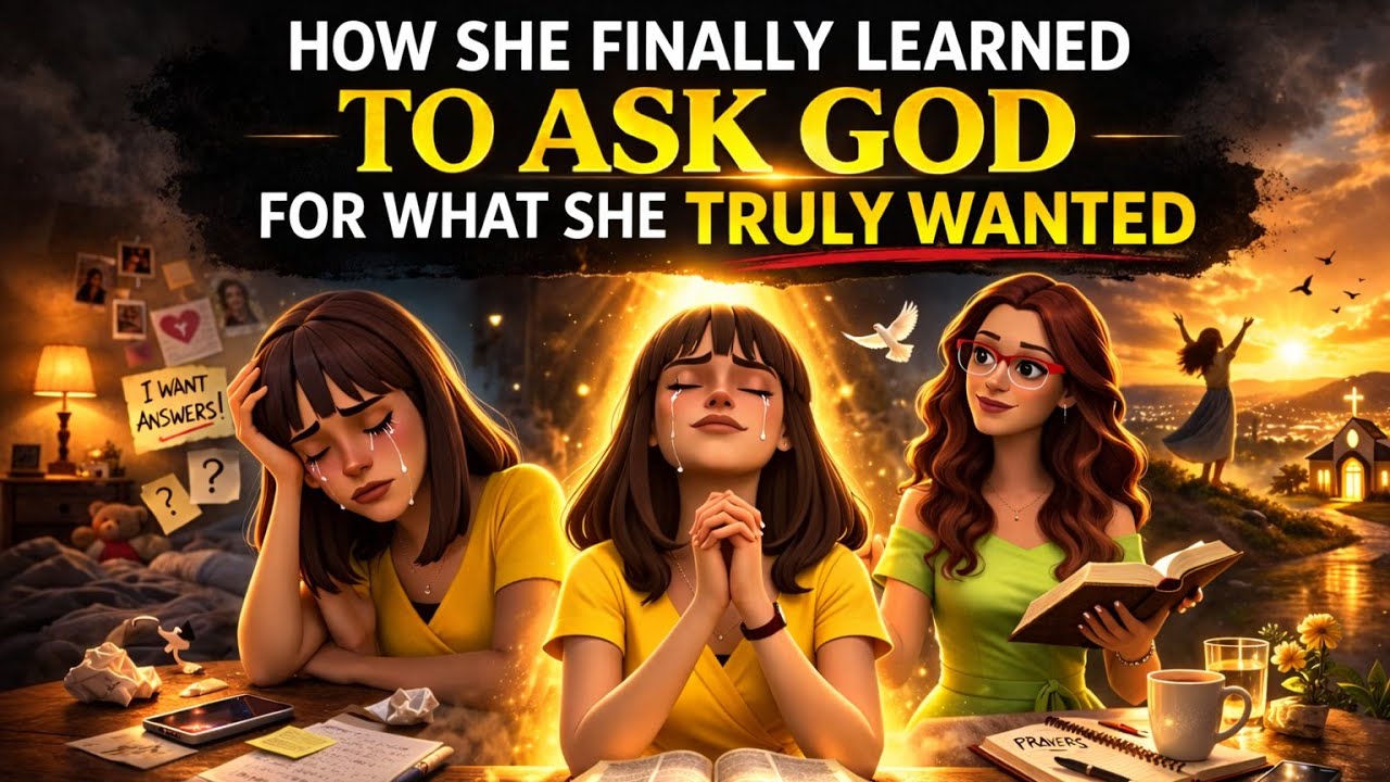 💫 HOW SHE FINALLY LEARNED TO ASK GOD FOR WHAT SHE TRULY WANTED 🙌🔥 Christian animation 