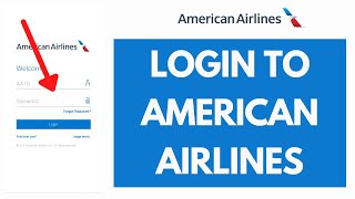 American Airlines Employee Login | American Airlines Login 2021 | AA Sign In