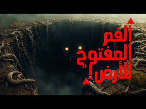 مرعب حفرة في الأرض كالفم تبتلع كل شئ غموض أسرار العالم معلومات ظواهر طبيعية