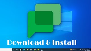How To Install Google Chat In Windows 10 | Install Google Chat App for Desktop screenshot 5