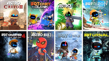 Astro Bot PS5 - ALL 200 Special Bots and Which Games They