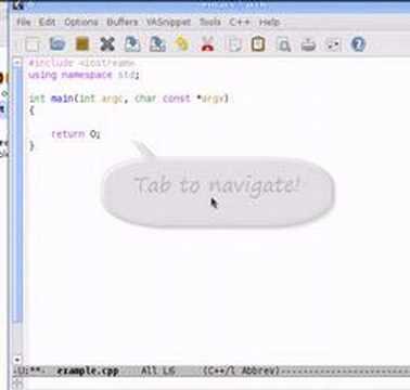 YASnippet screencast