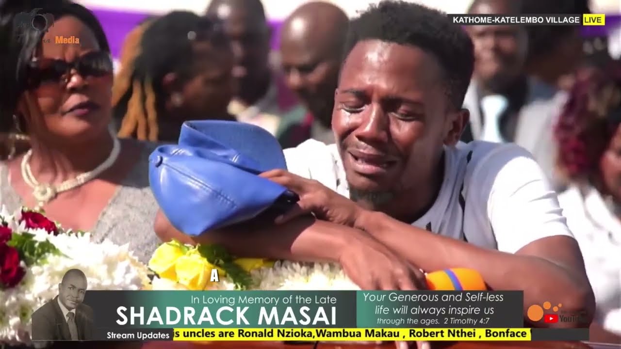 Moving tribute by Masekete that left everyone shedding tears at Shadrack Masai Burial