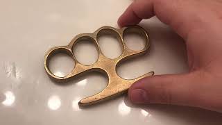 Lincoln pattern Plowshare Forge Brass Knuckles Review