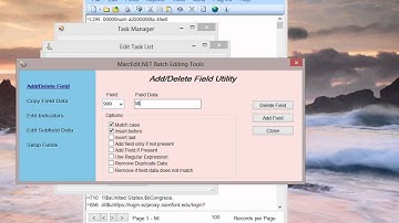 MarcEdit 5.9 -- Chaining task lists together