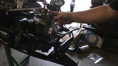 distributor drive gear install on vw 1600