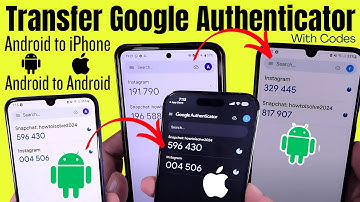 How To Transfer Google Authenticator To New Phone Fast! - in 2025- Android - iPhone - Android