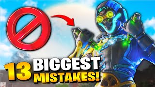 13 BIGGEST Mistakes You Are Making In Apex Legends!