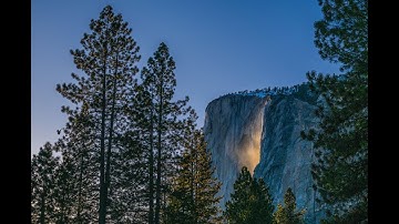 The Firefall / Horsetail Falls on Fire