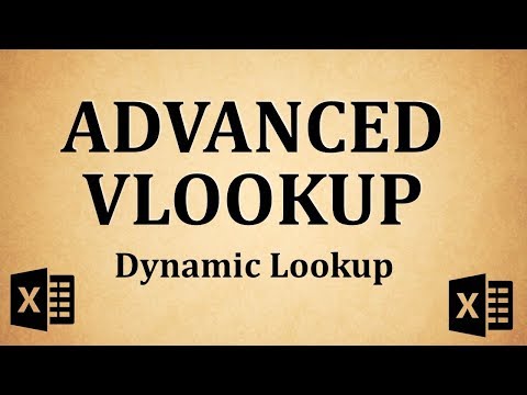 Excel VLOOKUP Advanced (Dynamic VLOOKUP) - Explained with Simple Examle
