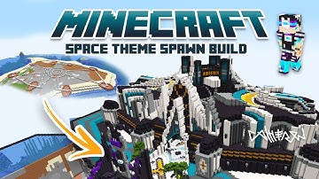 Space Spawn Build - Freehand 80 Hour Minecraft Timelapse