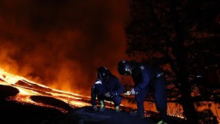 La lava del volcán de La Palma llega al océano Atlántico, riesgo de emanaciones de gases