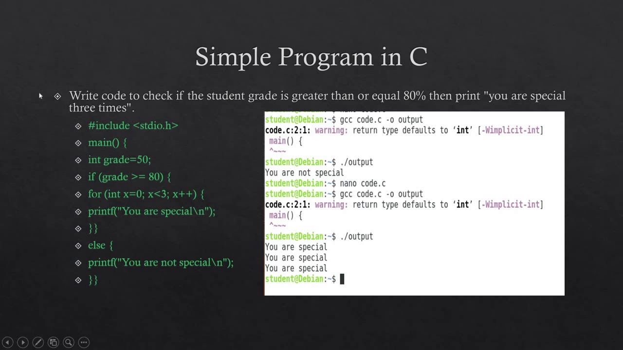 31- Programming - C Language 2 - YouTube