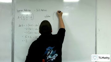 A-Level Further Maths: C6-10 Inverse Matrices: Finding the Inverse of a 3x3 Matrix
