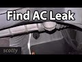 How To Quickly Find Car AC Leaks