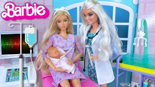 Barbie Doll Is Having A New Baby Girl At The Hospital