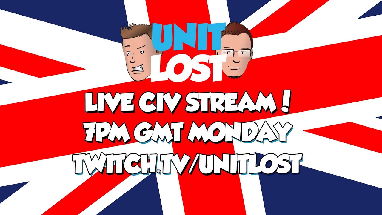 LIVE Civ V Stream Announcement!