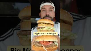 BIG MAC VS. WHOPPER! McDonald’s Vs. Burger King