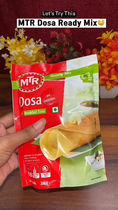 Let’s Try This MTR Dosa Ready Mix Review🤤|| Parfect Dosa Recipe || #viral #shorts #mtrdosamix #dosa