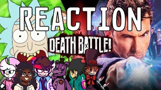Rick Sanchez VS The Doctor | DEATH BATTLE! REACTION (Ft. Friends)