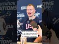 4-Nations Play-Off 2025-  Brady Tkachuk on playing alonside brother ahead of #4nationsfaceoff
