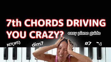 7th Chords Easy Tutorial Piano