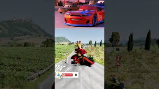Big small Colorfull Monster Moon Cars vs Lava - Beamng.drive #026  #beamngdrive #lava #beamng