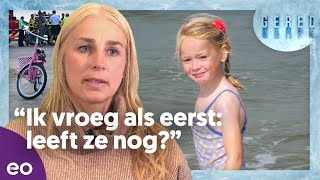 Esther (6 jaar) VALT VAN HAVENHOOFD Scheveningen | Gered