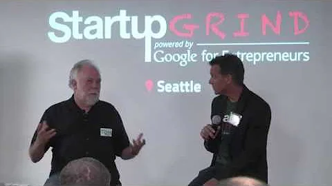 Jack Smith with Tom Huseby at Startup Grind Eastside