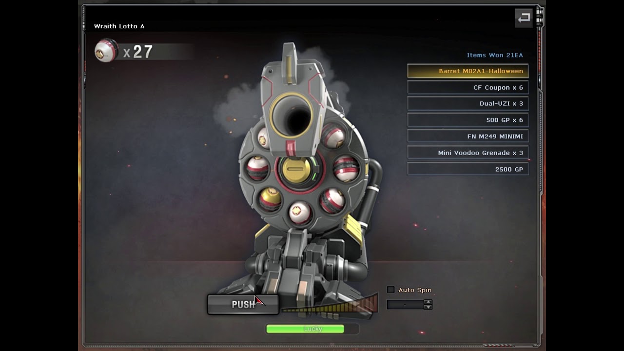 Winning Barrett M82A1 Halloween | CrossFire Philippines