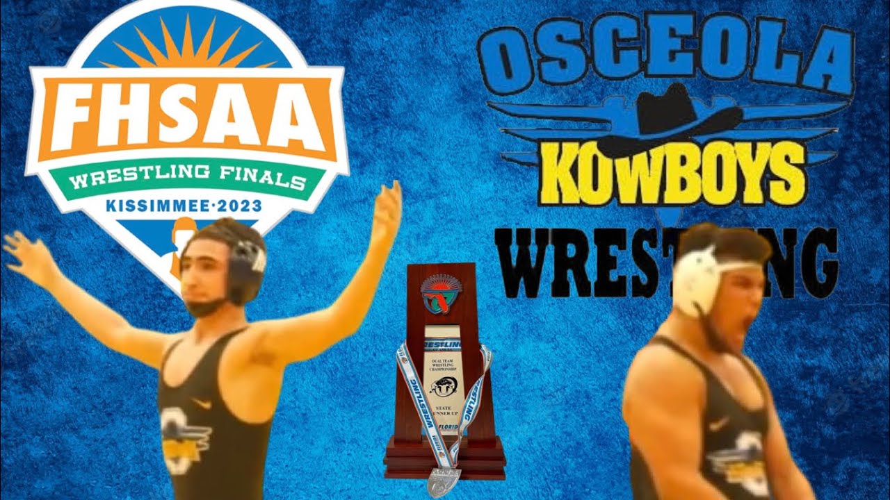 Osceola Kowboys Wrestling 2023 Dual State Championship Runner Up