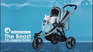 Assembly Guide | FS2149 The Beast Pet Jogging Stroller | IBIYAYA