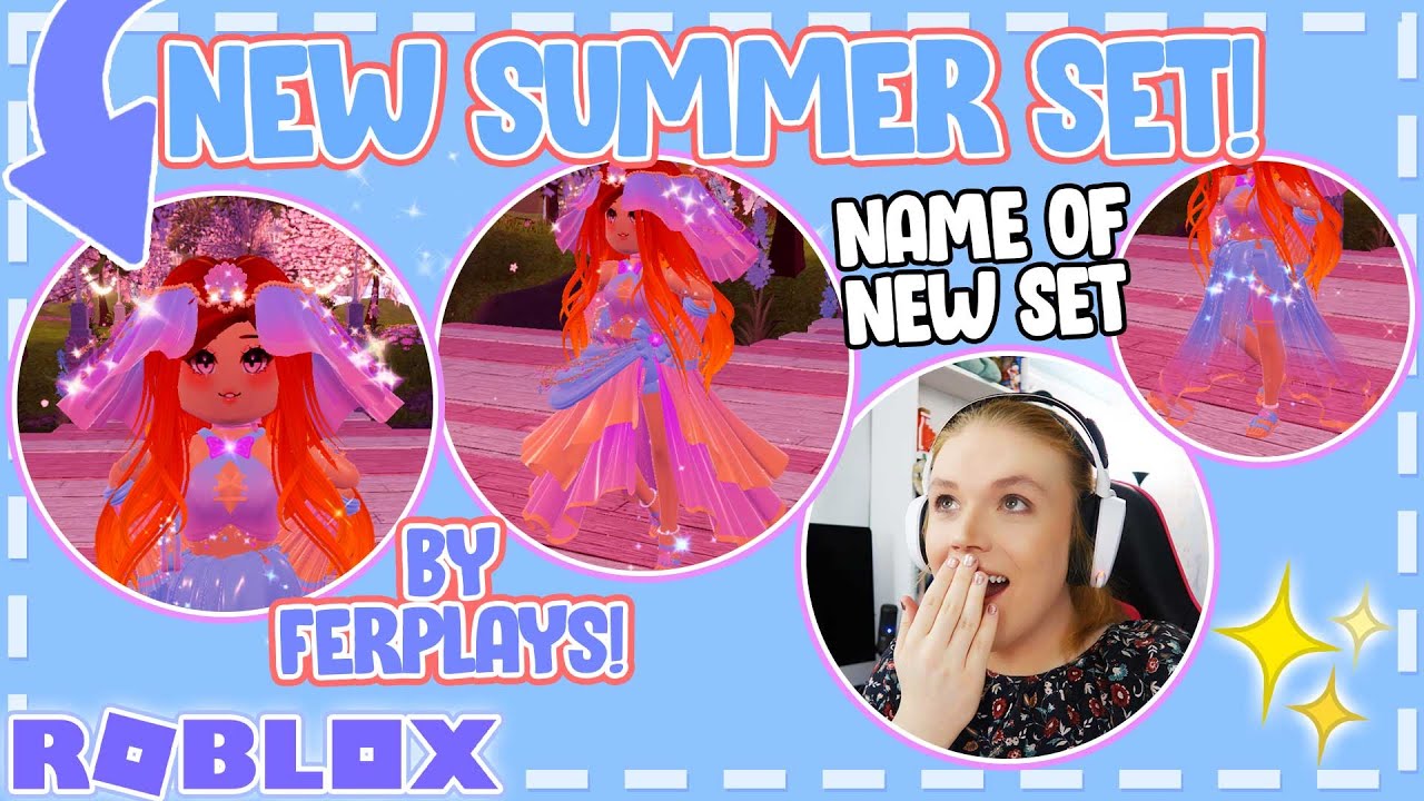 NEW SUMMER FANTASY SET BY FERPLAYS! | ROYALE HIGH SUMMER UPDATE - YouTube