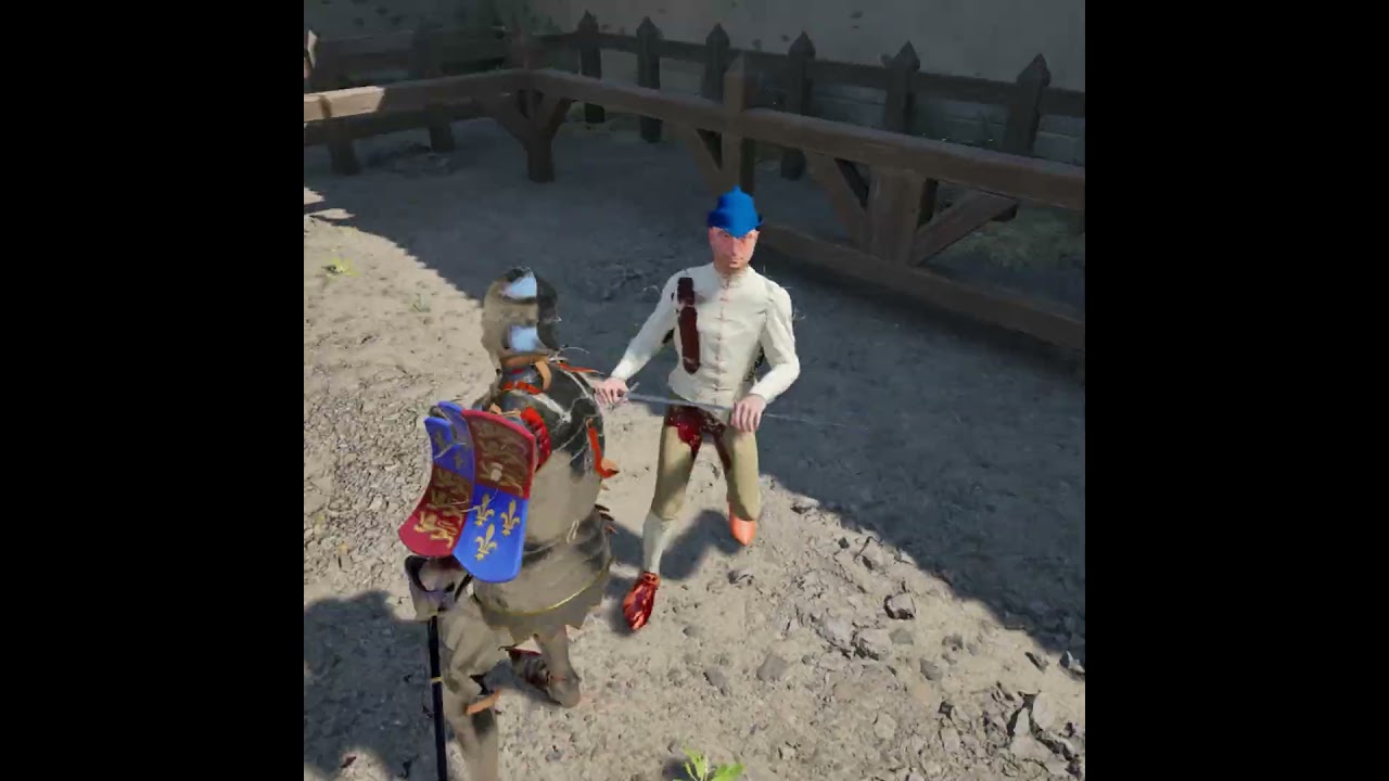 Brave stano for 30 seconds. Half Sword Playtest 2025