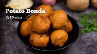 Crispy and Delicious Potato Bonda Recipe | Easy Snack Recipe | Cookd screenshot 1