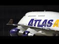 【マドラス】YOUは何しに羽田へ? ATLAS AIR B747-400 (N322SG) SEA-HND