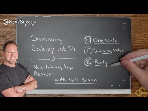 Samsung Tab S9 Review for Note-taking Apps | S Pen and NotePaper Screen