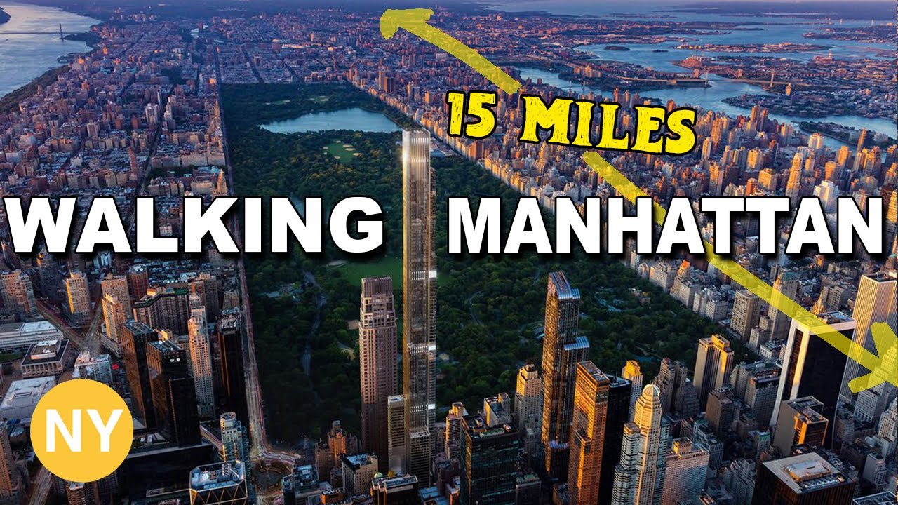 Walking 15 Miles ACROSS New York City TOUR YouTube